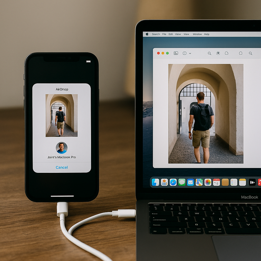 AirDrop ja USB-C: Näin siirrät tiedostot nopeammin iPhonesta Maciin